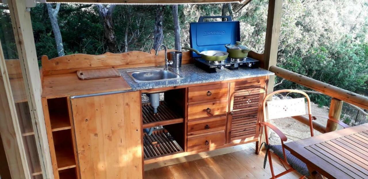 Stazzu La Capretta Farm Camping & Guest Rooms أولبيا المظهر الخارجي الصورة