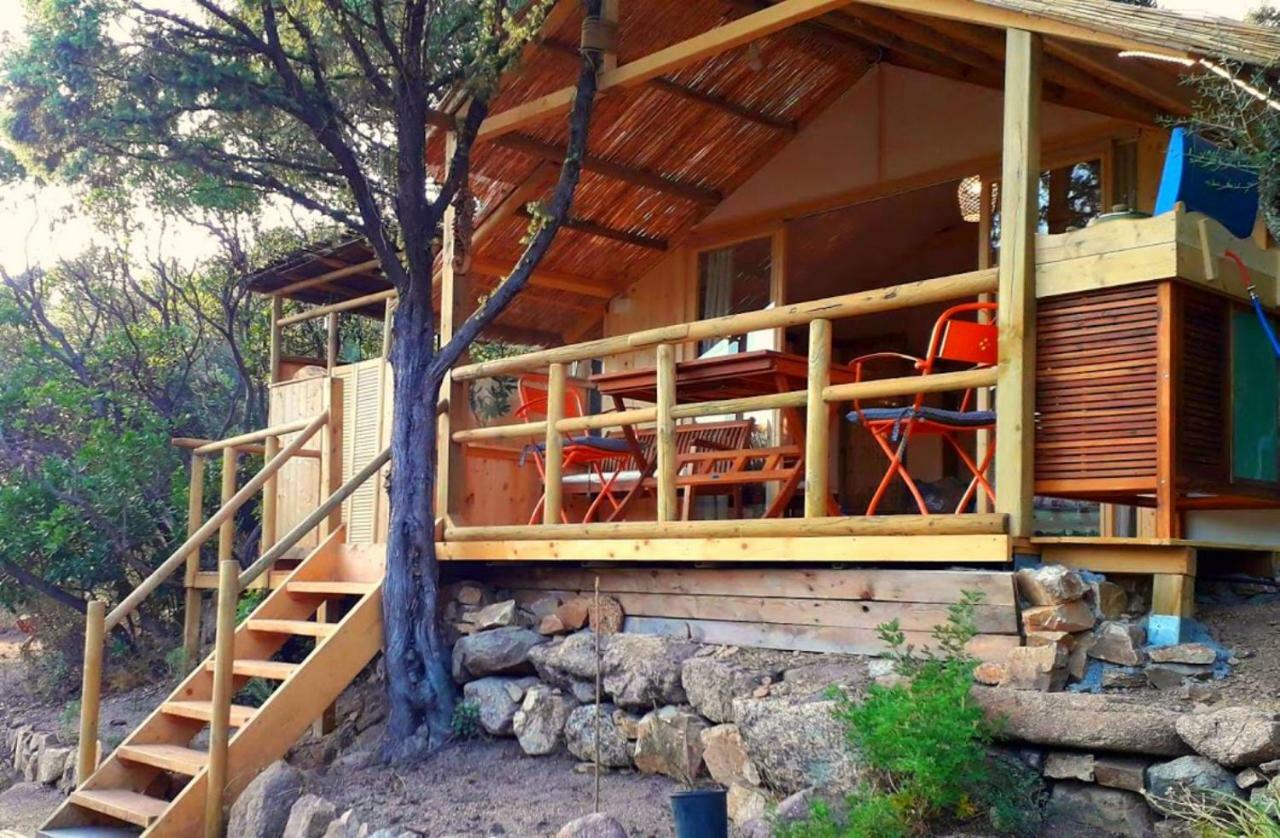 Stazzu La Capretta Farm Camping & Guest Rooms أولبيا المظهر الخارجي الصورة